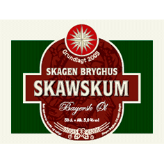 Øl Skawskum mørk lager 5% 50 cl excl. pant