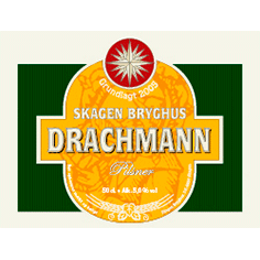 Øl Drachmann pilsner 5% 50 cl excl. pant