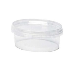 Plastbøtte + låg PP 565ml Ø118mm