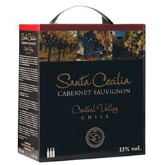 Rødvin Santa Cecilia Cabernet Sauvignon 5 ltr BIB