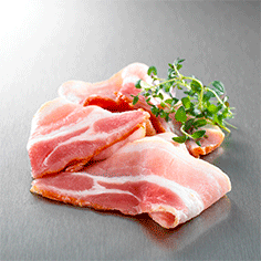 Bacon i skiver 1 kg Luksus