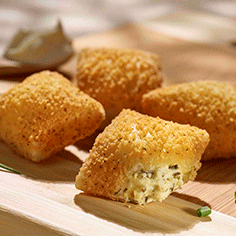 Cheese pillows creme cheese & herbs *