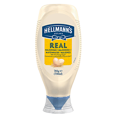 Real mayonnaise - squeeze 750 ml