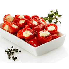 Cherry paprika m/ flødeost