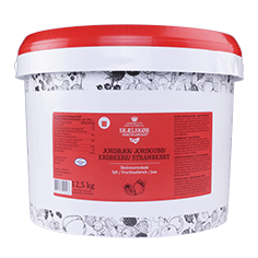 Marmelade jordbær skole 12,5 kg