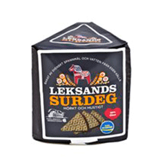 Surdejsknækbrød, fuldkorn brun, trekant