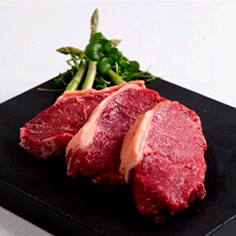 Kalvesteak af striploin 250 g