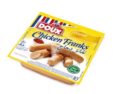 Kyllingepølser Natur 24 pk á 10x34 g (8,16 kg)