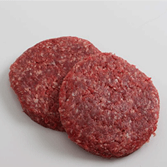 Burgerbøffer ca. 150 g 8-12% Ø130 mm