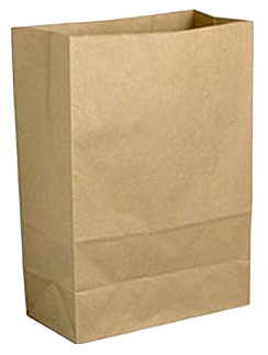 PAPIRSPOSE U/HANK 30L, 200stk, 32x16x45