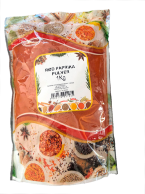 RØD PAPRIKA PULVER  *SØDT*, 1kg