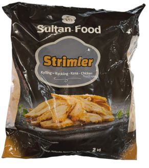 SULTAN STEGT KYLLINGE STRIMLER, 2kg