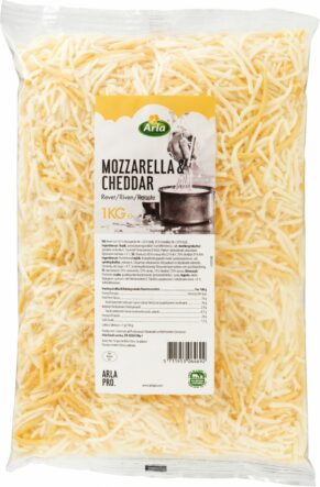 ARLA MIX CHEDDAR/MOZZARELLA, 1kg