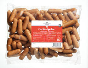 DCP COCKTAIL PØLSER, 1kg  (6)