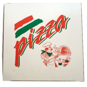 PIZZAÆSKER 50x50,  25 stk