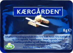 SMØR KÆRGÅRDEN, 100x8g