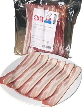 BACON SLICED AF KALV,1kg