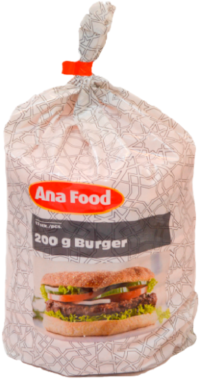 BURGER ANAFOOD 200g,  12 stk