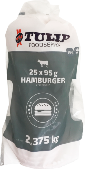 DCP US BURGER BØF, 25x95g
