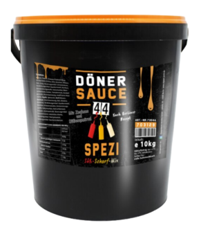 DØNERSAUCE SPEZL ORANGE, 10 kg