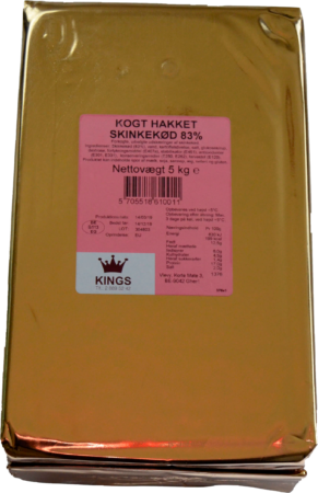 SKINKE KOGT HAKKET KINGS 83%, 5kg