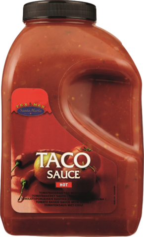 SM TACO SAUCE HOT, 3,7 kg     (2)