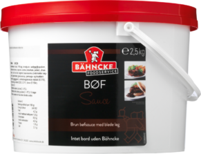 BÆHNCKE BØFSAUCE M/ LØG, 2,5kg